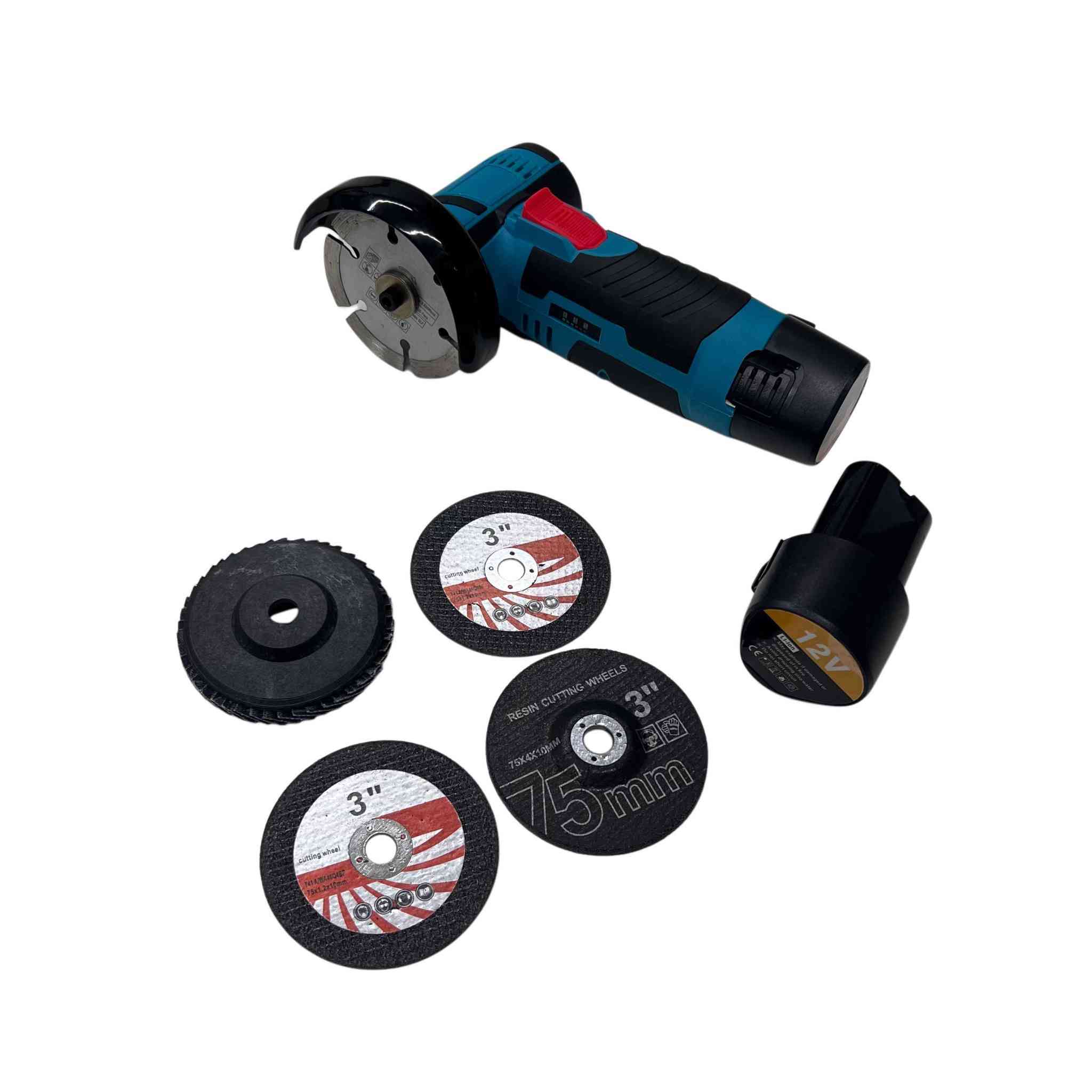 صاروخ قص لاسلكي 12V بدون فحمات Portable Brushless Angle Grinder

أداة عملية ومحمولة للقص والجلخ، تصميم مدمج مناسب للاستخدام اليومي وأعمال الصيانة المختلفة.

• محرك Brushless بدون فحمات

• يعمل ببطارية ليثيوم Li-Ion بجهد 12V

• سرعة دوران تصل إلى 19500 دورة بالدقيقة

• مزود بزر قفل Spindle Lock لتبديل القرص بسهولة

• يدعم أقراص قص وجلخ بقياس 76 مم / 10 مم

• تصميم خفيف الوزن وسهل الحمل والاستخدام

المواصفات:
• نوع المنتج: Portable Brushless Angle Grinder
• الجهد: 12V
• نوع البطارية: Li-Ion
• السرعة بدون حمل: 19500 RPM
• قياس سن المحور: M5
• قطر القرص: 76 مم
• قطر الفتحة: 10 مم
• الوزن بدون البطارية: 0.7 كغم
• متوافق مع بطاريات 10.8V و 12V
• يحتوي على Spindle Lock

محتويات العلبة:
• جهاز الصاروخ الكهربائي
• بطارية عدد 2
• اقراص قص
• دليل الاستخدام (Instruction Manual)• كركوك, العراق


**إذا كنت صاحب هذا الإعلان وتريد حذفه لأي سبب، رجاءا أرسل رسالة إلى الدعم الفني**