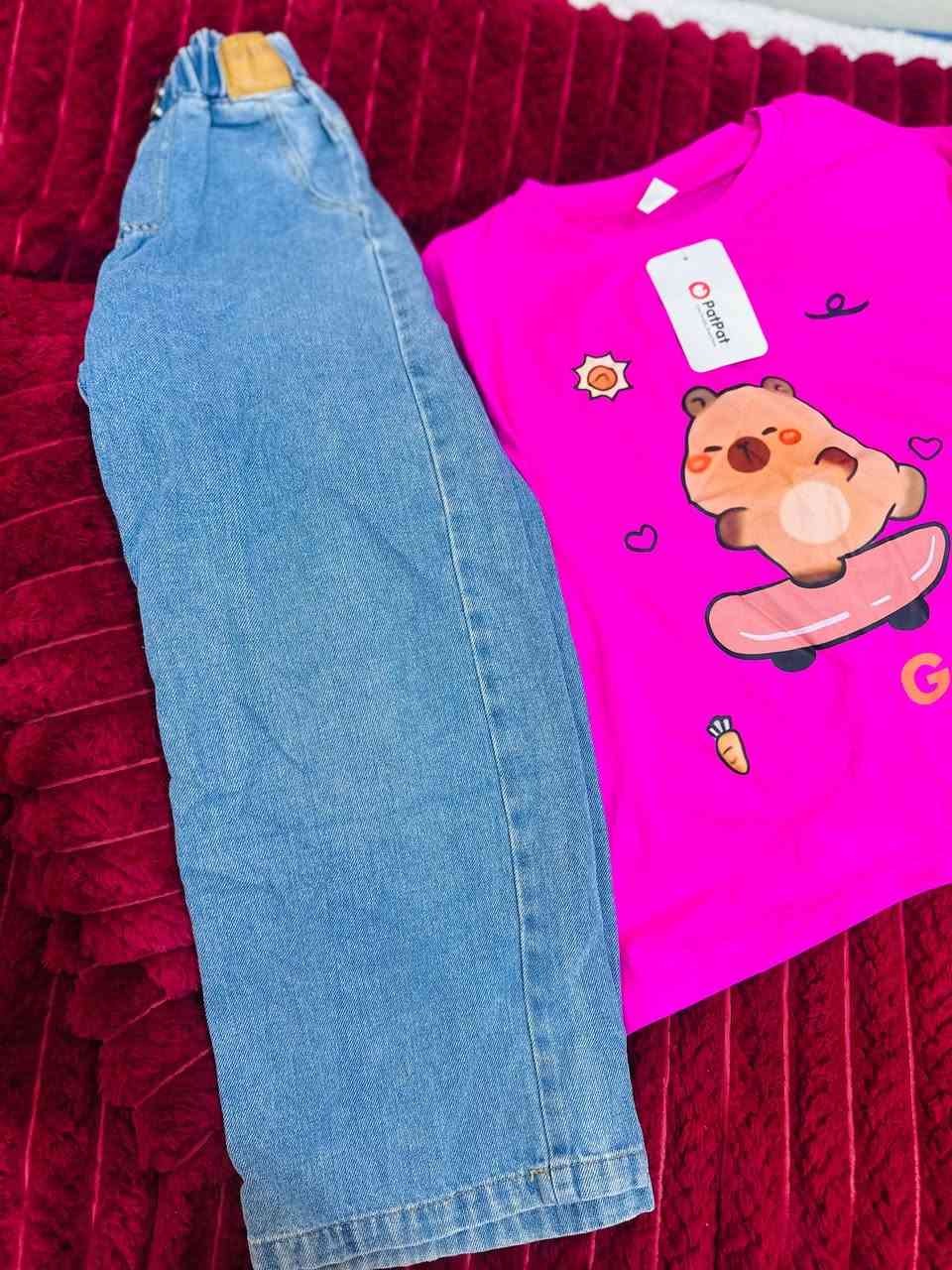 السلام عليكم ملابس اطفال كل. لبسه داخل المنشور سعرها ١٠ الاف وتوصيل داخل الناصريه فقط الي تريد تحجز تتواصل ع الرقم ***********
