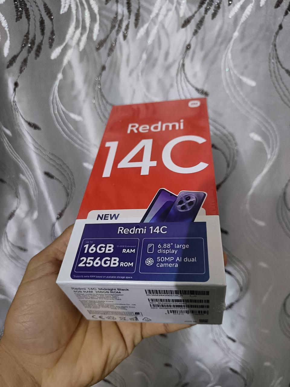 ريدمي 14c اصلي شرط 
لون اسود

ذاكره 256 عشوائية 16

السعر 140 قفل موجود توصيل


**إذا كنت صاحب هذا الإعلان وتريد حذفه لأي سبب، رجاءا أرسل رسالة إلى الدعم الفني**
