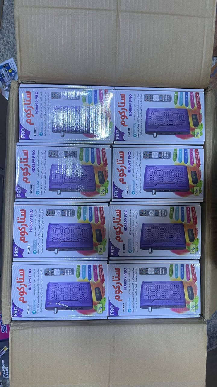 (( توفر لدينا )) 🔴ستلايت ستاركوم برو بلاص 🔴🔴يعمل بنظامين بدون صحن او مع صحن 🔴ستلايت ستاركوم HD8899PRO هو جهاز استقبال فضائي ذو جودة عالية، يقدم العديد من الميزات والتحسينات. إليك بعض المعلومات الإضافية حول هذا الجهاز:

- *المواصفات*:
- يدعم تقنية HD عالية الجودة
- يدعم العديد من القنوات الفضائية
- يحتوي على منفذ USB للتحكم والتحديث
- يدعم تقنية Wi-Fi للاتصال بالإنترنت
- *التحديثات*:
- يمكن تحديث البرنامج عبر الإنترنت
- توفر تحديثات جديدة لتحسين الأداء وإضافة ميزات جديدة
- *الميزات*:
- دعم تطبيق اليوتيوب
- دعم تطبيق الجزيرة الوثائقية
- تحسين سرعة الجهاز
- إضافة خاصية سات SATTV

📞 للحجز أو الاستفسار أرسل او اتصل
واتس البصرة الزبير محلةالشمال قرب مطعم360 (***********❤***********)
