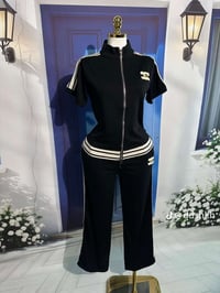 سوت صيفي • موديلات رياضية • قماش قطني ثقيل