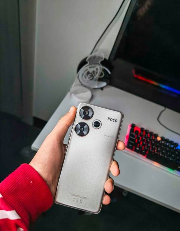 البيع POCO F6 ذاكره 512 نضيف مامفتوح مكاني بابل حصوه 
اسعر 350وبي مجال رقم ***********
