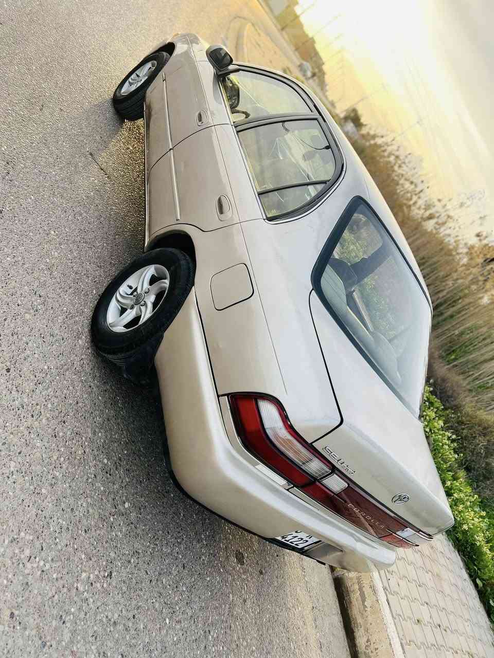 كورلا 1992
رقم صلاح الدين دولي 
سنويا لل2030 شرط التحويل 
السيارة جديدة بدون أي نقص كلها شركه
كير محرك صدر تايرات كلو شرط
السيارة بدون دعم بدون تبديل بيها صبغ مكانات 
السعر 53 
***********
