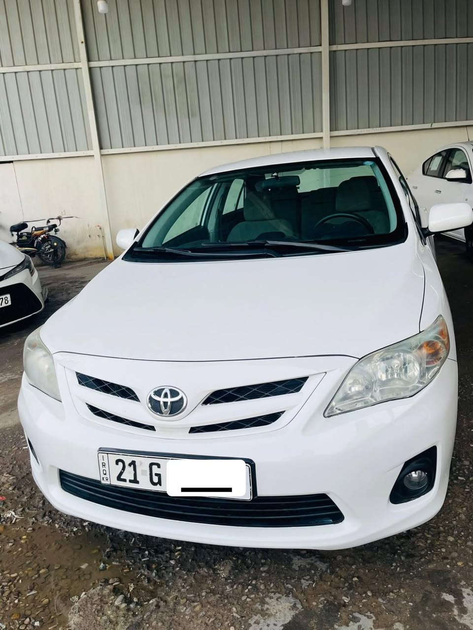 السلام عليكم للبيع كورلا موديل ٢٠١٢ وارد امريكي رقم سليمانيه دولي سنويه جديده ٢٠٢٩هزه جديده محرك كير شرط صدر توايرجديد ضرر باب السايق مصبوغ بدون دواخل بدون ارباك السعر ١٣٣ورقه وبيه مجال شي قليل للستفار الاتصال على الرقم *********** مكان سياره كركوك الحويجه
