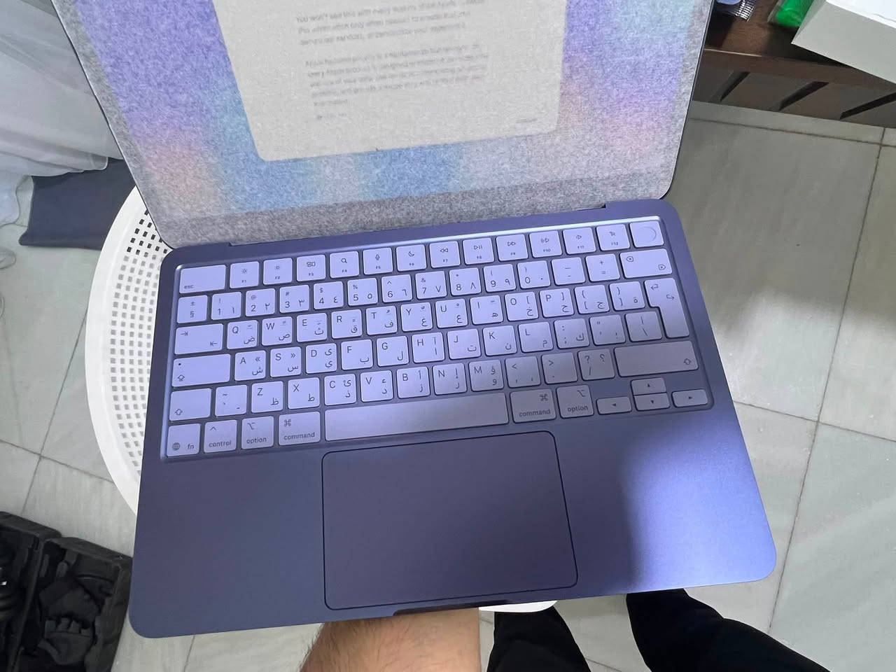 السلام عليكم
MacBook Neo, 8GB memory, 512GB storage, Magic Keyboard with touch ID

اللابتوب ما مستخدم نهائيا مجرد مفتوح من الكارتون مالته حته النظام ما مسويله كونفكريشن جاي هديه الولد صديقي وما يعرف يستخدمه ويريد يبيعه

شفت سعره بالمواقع بحدود ال1,200  رايده ب1,100

عندي خدمة توصيل ومكاني بالبصرة

الي يخدمة خلي يراسلني خاص ويدلل


**إذا كنت صاحب هذا الإعلان وتريد حذفه لأي سبب، رجاءا أرسل رسالة إلى الدعم الفني**