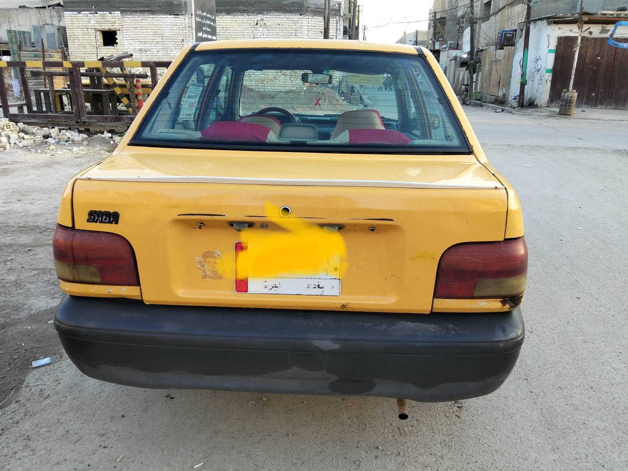 السلام عليكم سايبه موديل ٩السياره تمشي وين مايعجبك شغل وطلع بيه باور استيرن خفيف مادري ليش وهي كدامك صور راعيه موجود يريد عقد مروري ابيعلك كوم حديد اب مليون وربع يطلع عليها مليون غرمات يطلع عليه اعشره مليون الك يمي فقط راعي اخذك عليه اتكاتبه مروري ول تفصيل اكثر اتصل وافهمك واتساب اخف ماعندك رصيد تعال واتساب فقط *********** بيتي بغداد
