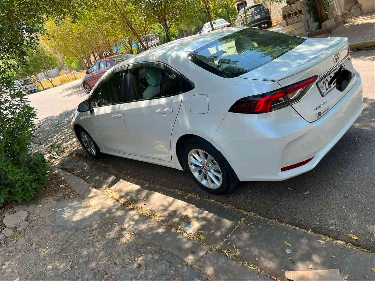 كورلا جيهان موديل 22 ماشية ١٣٦ الف
استلام شركة قبل ٤ سنين
بصمة
محرك ١٨٠٠
٤ جام اوتو
باقي المواصفات معروفة
سنويه بأسمي
السعر 163 وبيه مجال بسيط
مكفوله من البارد والصبغ عده رصعه بالتكمه مبينه بالصور
مكاني بغداد الغزاليه للاستفسار اتصال على الرقم

***********
