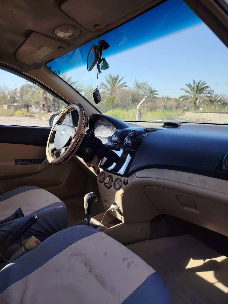 سلام عليكم سياره افيو موديل 2008 محرك مسكر مكفول كير اوتماتيك تبريد كهربائيات كله شغاله رقم قادسيه موجوده بل نجف للأستفسار اتصل او راسل وات ساب *********** وبيك خير ودلل الرقم  انكليزي
