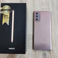Galaxy Note20 5G سامسونك نوت20 جهاز نضيف جديد مامفتوح ضمان دبل خط ذاكر...