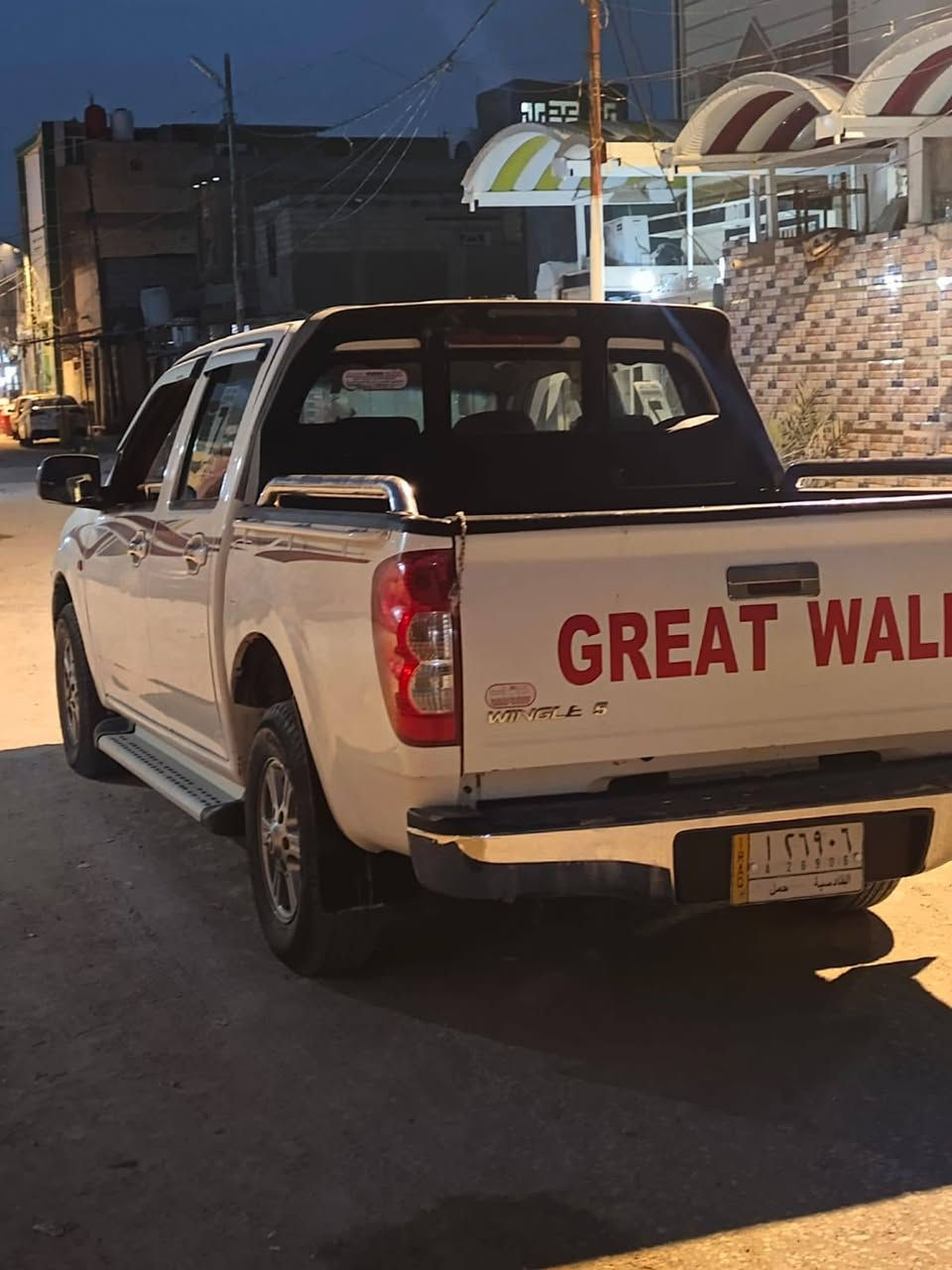 بيكم كريت ويل موديل 2019 السياره أحله من الصوره حداديه جديده المكينه ول كير و تبريد كل خير من الله السياره جاهزه بس بيه حادث بجم يعني ابيع جوم حديد السعر ٧٨ وبيه مجال بصيط *********** التصال السياره بسمي المكان النجف ول رقم قادسيه
