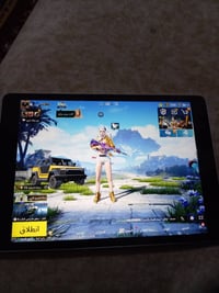 ايباد الجيل 9للبيع ذاكره 256 بي فطر بلكلاسه ممثر عل المس ابد وحساب ببج...