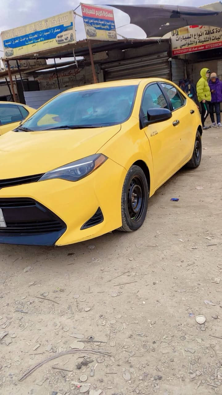 العزاز
كورولا 2019 للبيع اصفر تكسي 

السياره كامله بدون اي نقص 

مدوشمه كامل ارضيه وكشنات 

مكينه كير حداديه تبريد كهربائيات 

كله جديد وضع الشركة

بجم كبس 

علمأ صورها مال الحادث بالمنشور

السعر  138 $ وبيه مجال بسيط 

للتفاصيل اكثر 

***********

مكان السيارة حله مركز المدينة حي الزهراء ( ع )
