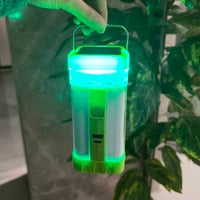 🏕️🔦 الإضاءة المثالية للتخييم والطوارئ!  مصباح تخييم متعدد الاستخدامات ...