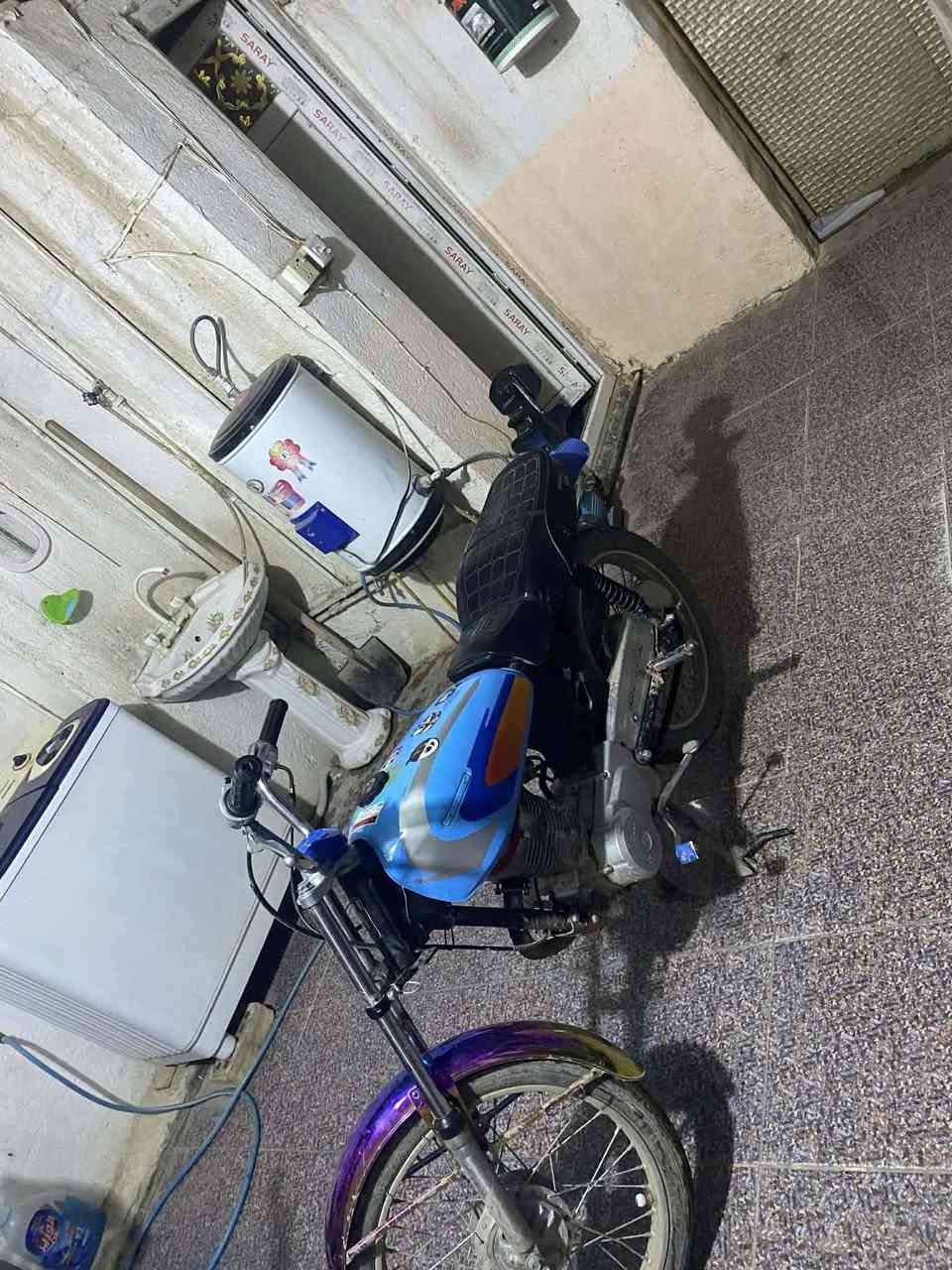 سلام عليكم شباب دراجه للبيع دراجه خير من الله شلعه ومعدل أوراق اصولي مكاني ديالى بعقوبه گاطون رحمه سعر عل خاص ول نتصال***********وبيكم
