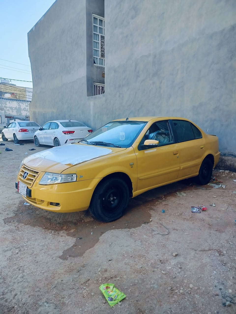 سمند موديل 2012 جاهزة مكينة وكير وحدادية وتخم تاير مصفره هية وغرامات بيها باب صبغ اليمن الورة السعر 27 وبيها مجال الاستفسار ***********
