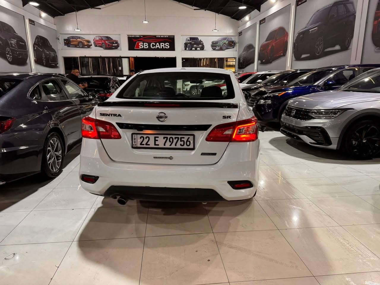 Nissan sentra 2018 SR
***********
***********

سعر بلاشش ١٠٩$ 🔥
مواصفات SR ميدنايت
لايتات زينون
بصمة
تشغيل عن بعد
جناح خلفي
تحكمات ستيرن
شاشة
كاميرة 
ويل 
تعديل سرعة
بصمة
٩٢ الاف ماشي 
❌بنید و جاملغ صبغ ٢ قطعه كلير امريكا
بدون دواخل 
موجودة 📍اربيل📍S.B cars

***********
***********

ملاحظة ❌عدنا خدمة الاقساط اذا مقدمة(٧٥$)خمس و سبعين ورقة
