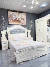 غرف صاج منقشه • ٨ قطع • سرير ٢٠٠×١٦٠