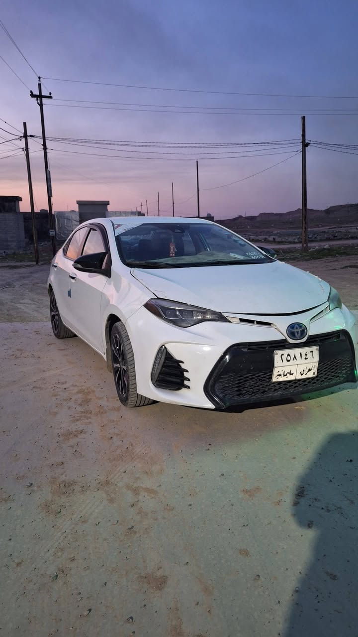 كورلا كندي موديل ١٧ صبغ قطعتين جاملغ و بونيت بطاقة بانزين موجود شرط تحويل سعر ١٣٨ بي مجال مكان سيارة كركوك شراي خابر لرقم ***********
