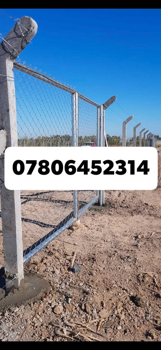 أسعار المتر مع الكرسته والعمل تبدأ من 5,000 إلى 10,000 دينار
نماذج من أعمالنا في تركيب سياج B.R.C بجادر وبدون جادر
 أعمالنا درجة أولى بمواد أصلية ومواصفات عالمية
 فريق فني متخصص لضمان الجودة والاحترافية في العمل.
 نغطي جميع محافظات العراق لضمان الوصول إليكم أينما كنتم.
 لسنا الوحيدين، لكننا نطمح أن نكون الأفضل من خلال تقديم خدمات دقيقة وسريعة.
📞 للاستفسار، يرجى مراسلة الصفحة من الزر أسفل المنشور أو التواصل على الأرقام التالية:
0780 645 2314 واتساب
***********  (واتساب)
***********
