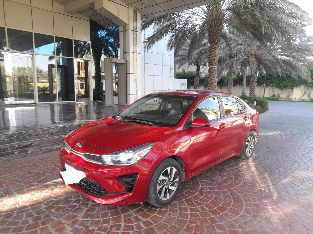 كيا ريو موديل 2021 وارد أمريكي
مواصفات S رقم كربلاء/ ماشيه ٣٨الف/حادثها جاملغ أمامي 
كامره ويل كب كشن جلد فول تحكمات تخم تاير جديد 
مكينه ١٦٠٠دوش دبل نوزل /سنويه جديده بأسمي 
كفاله عامه للمكينه والكير من الفتح والتبديل 
مكان السيارة كربلاء /*********** 
السعر 118$ وبيها مجال بسيط
