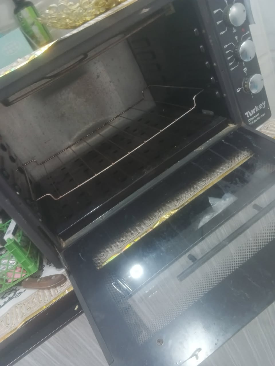 اوفن كلش نضيف وحرارة مالته تخبل 
السعر 40


**إذا كنت صاحب هذا الإعلان وتريد حذفه لأي سبب، رجاءا أرسل رسالة إلى الدعم الفني**