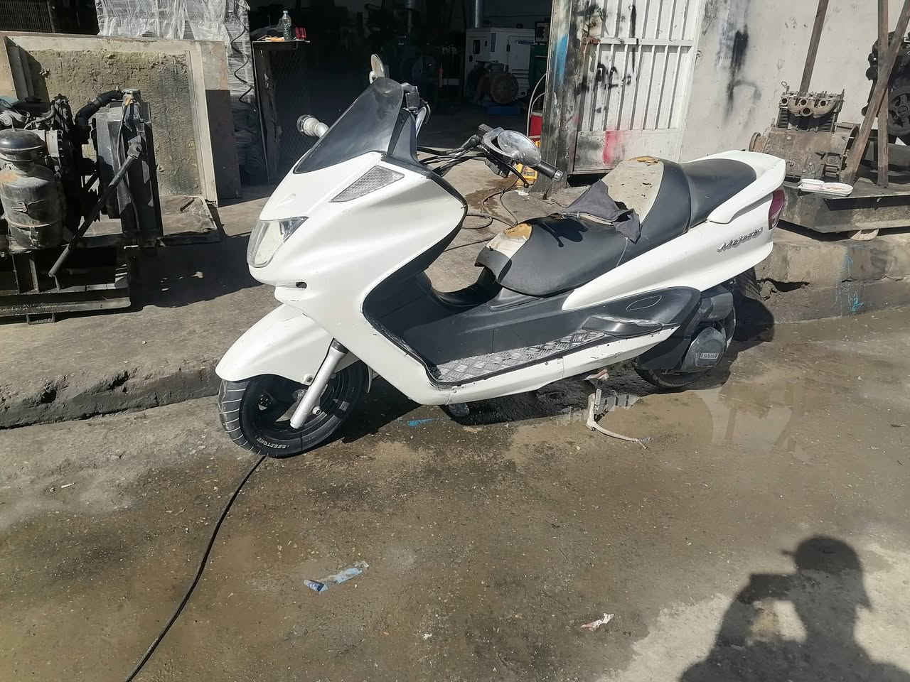 دراجه ماجستا دبل رون معمر جديد كهربائيات كلها شغاله السعر 500 الف التواصل ***********
