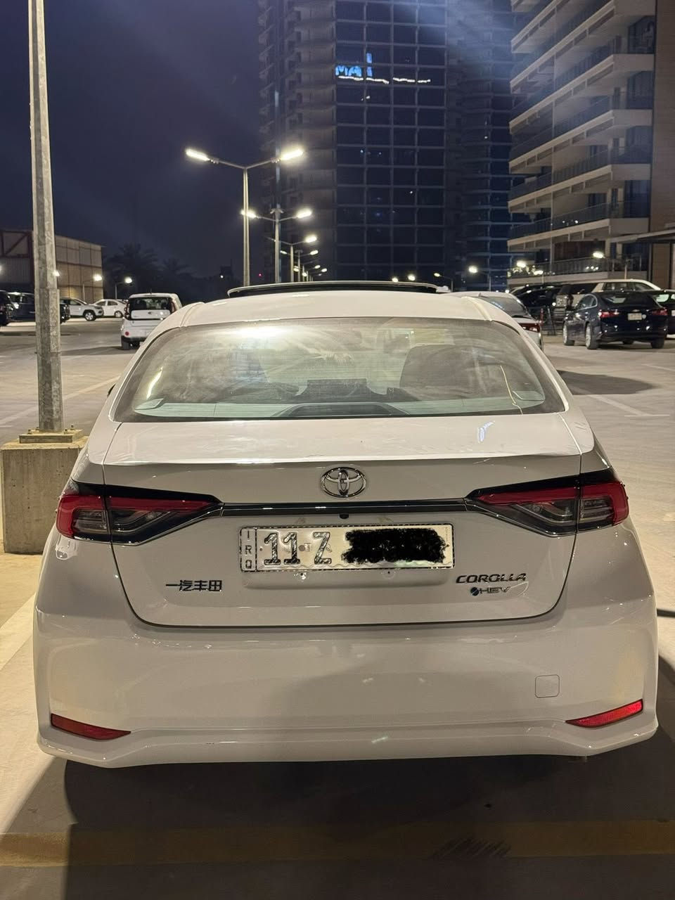 كورولا ٢٠٢٥
السلام عليكم 
كورولا هايبرد تجميع الصين 
موديل ٢٠٢٥ 
الممشى ١٠ الاف كيلو كفاله عامه على وضع الشركه 
السياره فول مواصفات 
فتحه 
تحكم ستيرن 
كامره دواره 
كشنات جلد
اوتو هولد
سايد بريك بصمه 
ثلاث انظمه قياده 
ايفي مود 
عنوان بغداد 
***********
