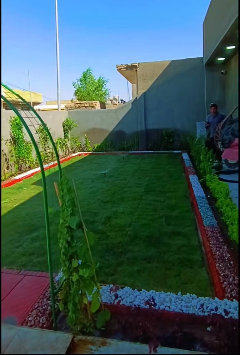 مع اقتراب العيد رتب حديقتك
عمل ديكورات الحدائق المنزليه بالحجر والمقرنص
وزراعة الأشجار والحمضيات والثيل 
وتنضيف كافة الحدائق وقص الأشجار
الاستفسار *********** واتساب مكان حله
