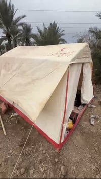 خيمة ٤×٣ • أكثر من ١٠ نفرات • قماش قوي