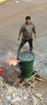 زفت بتلو زفت سطوح تطبيك شتايكر دفن تراب سبيس حدل صب سقف كونكريت صب ربا...