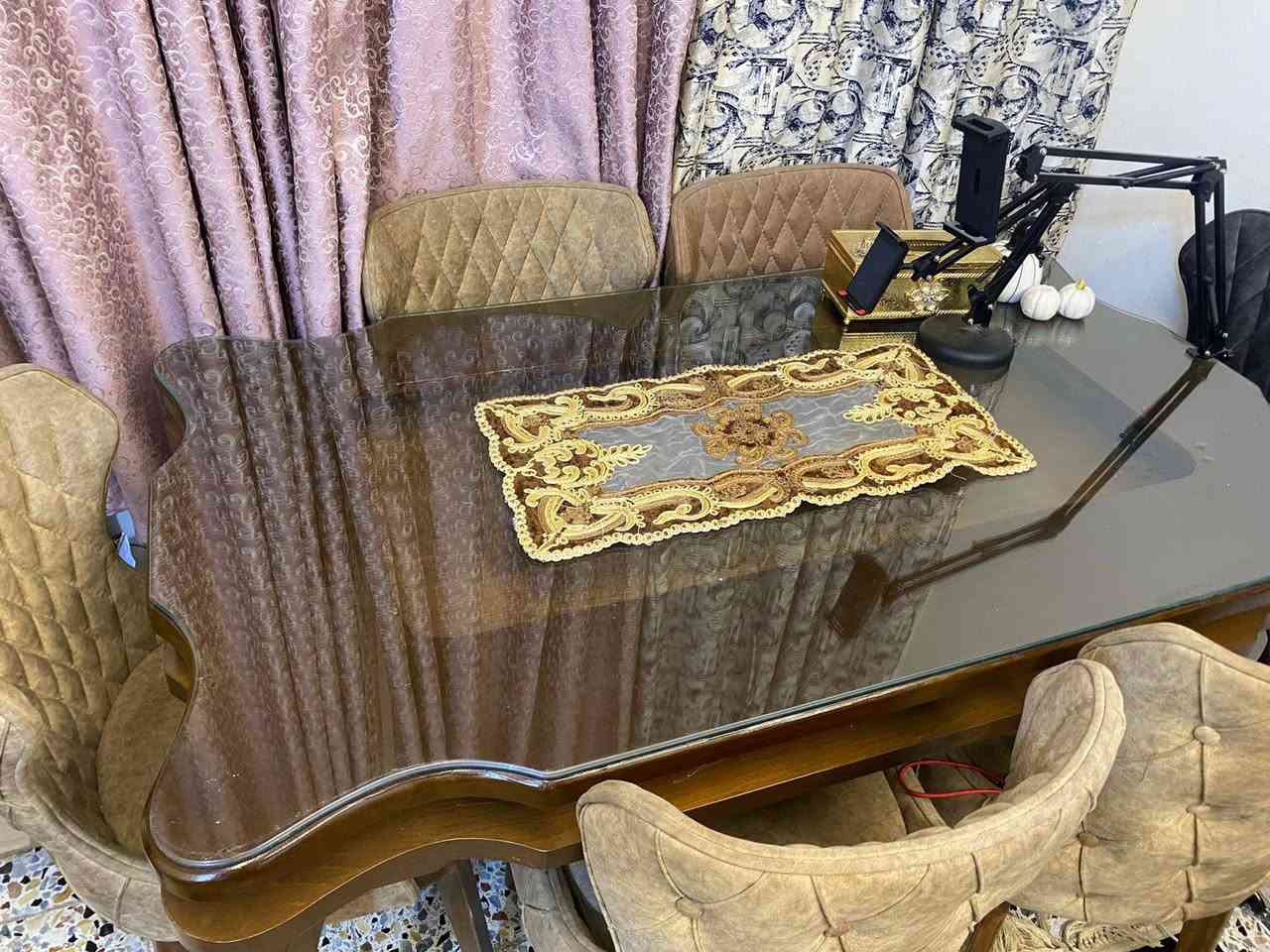 السلام عليكم ميز طعام 6قطع زان تركي السعر 350 الف بغداد ***********
