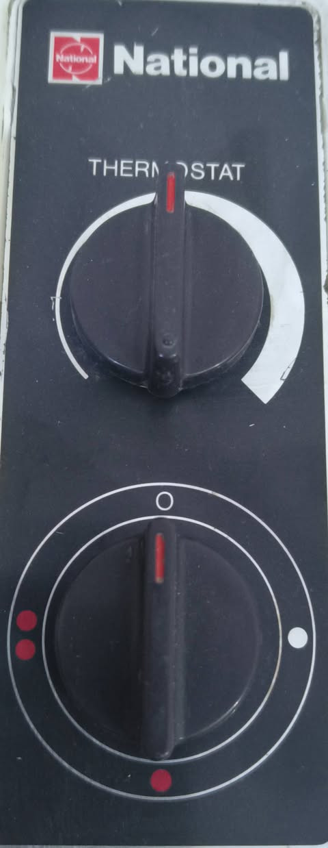 هيتر تدفئة ناشنل صناعة يابانية 
دفع الهواء مراوح 2 من المعدن/الحرارة درجتين
مع ثرموستات/ستاند للتحكم بالارتفاع
مكاني بغداد ساحة عدن يوجد توصيل لجميع المحافظات


**إذا كنت صاحب هذا الإعلان وتريد حذفه لأي سبب، رجاءا أرسل رسالة إلى الدعم الفني**