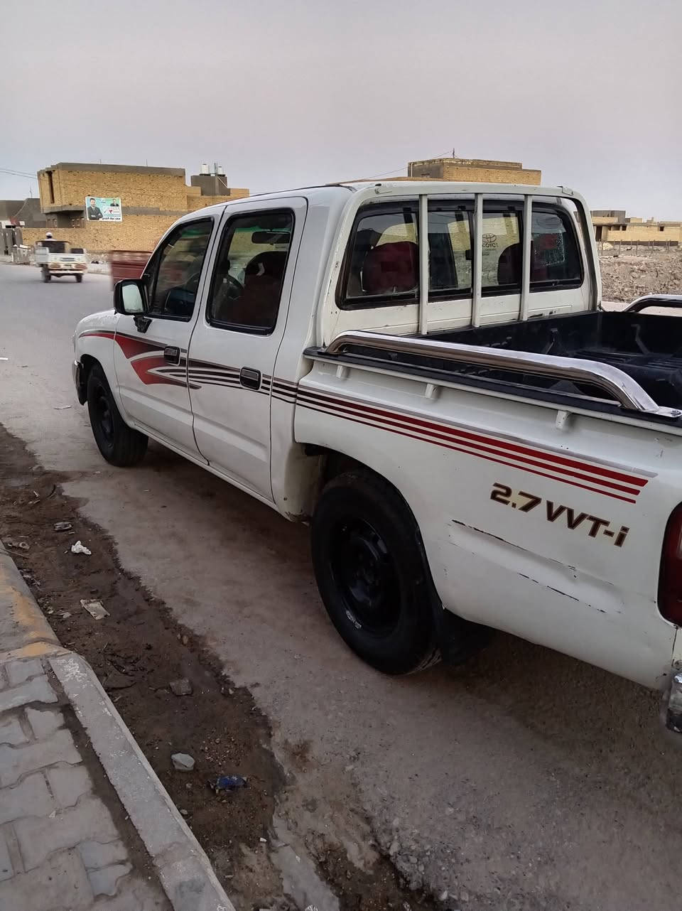 تيوتا دبل موديل 2002 مكفول ضربه وكلبه وصبغ وتبديل محرك مشروط لا تبخير ولا صرف كير شاصي واكسن شرط تبريد يشتغل رقم بصره مشروع وطني مكاني السماوه الخضر السعر 95 ***********
