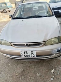كورولا 1998 وارد أمريكي محرك 1800 سيارة بلاد بدون تحوير بدون حادث صبغ ...