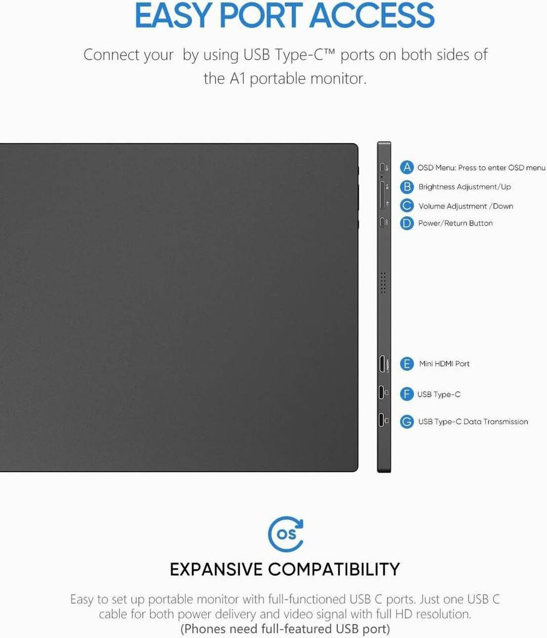 شاشة لمس محمولة من ARZOPA
موديل :  A1 
 من النوع C
شاشة IPS مقاس 
قياس : 15.6 انش
دقة FHD
معدل تحديث 60 هرتز
شاشة 262 ألف لون
درجة حرارة لون 6800 كلفن
مكبرات صوت مدمجة

للاستفسار خاص


**إذا كنت صاحب هذا الإعلان وتريد حذفه لأي سبب، رجاءا أرسل رسالة إلى الدعم الفني**