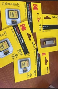 مايكرو SD Kodak • ٦٤ جيجا • للكامرات والدرونات