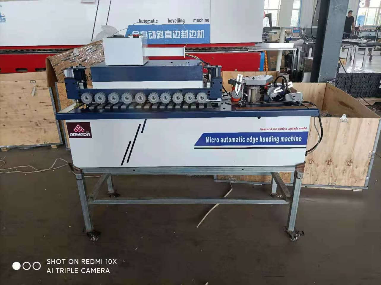 ☆ #ARMADA_CNC ☆
لأن كل قطعة خشبية تستحق لمسة سحرية 👈🏻اجعل لصقك فناً .
🔝 لصق قوي ، نتائج رائعة 🔝

#آلة_لصق_حرف_خشب 

🆕 #WI_GSF200A 
” 7 مراحل “ وهي :
{{ لصق / كسر حواف / دمج / قص نهاية / مسح / تلميع / شفط }}

★ ويوجد أيضاً موديلات كثيرة وعالية الجودة ★

🛑 كفالة لمدة ثلاث سنوات سوء تصنيع 🛑
👈🏻تواصل معنا عبر الرقم التالي:
008618954507672📲


**إذا كنت صاحب هذا الإعلان وتريد حذفه لأي سبب، رجاءا أرسل رسالة إلى الدعم الفني**