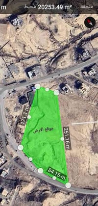 قطع سكنية • طريق الجسر بعاجة-شكرا • ٢٠٢٥٣م