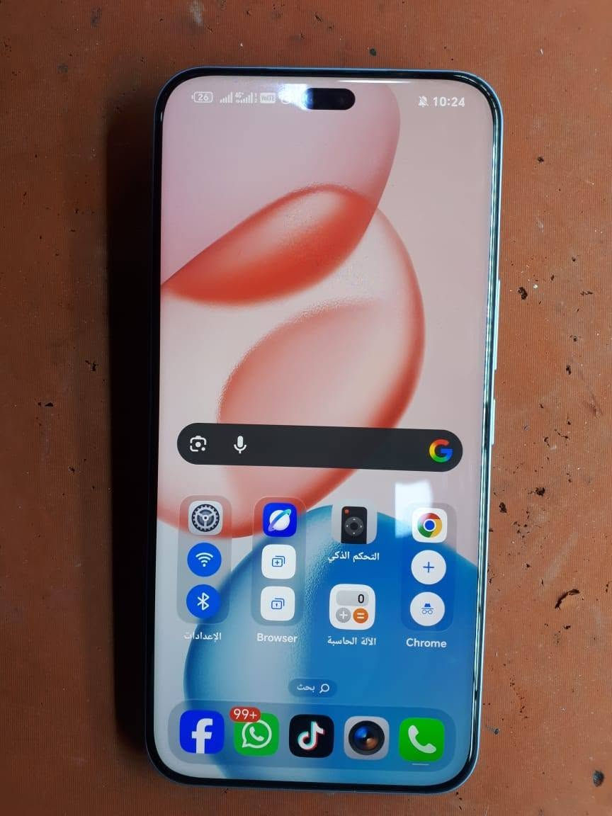 السلام عليكم
🔥 هونر 400 برو Honor 400 Pro 5G - وحش الألعاب والتصوير
المواصفات الرئيسية
- *الشاشة*: 6.7" AMOLED 1.5K 120Hz سطوع 5000 نتس
- *المعالج*: Snapdragon 8 Gen 3 فلاكشيب
- *الرام/الذاكرة*: 12GB + 512GB
- *الكاميرا*: 200MP OIS + 50MP زوم بصري 3x + 12MP واسعة
- *الأمامية*: 50MP للسيلفي
- *البطارية*: 6000mAh + شحن 100W سريع جدا  
- مدعوم بالذكاء الاصطناعي
- *مقاوم*: IP69 ضد الماء والغبار + مقاوم سقوط

*السعر*: 650 الف     
*الملحقات*:شاحنة الاصليه +كارتونه 
 واتساب: ***********
