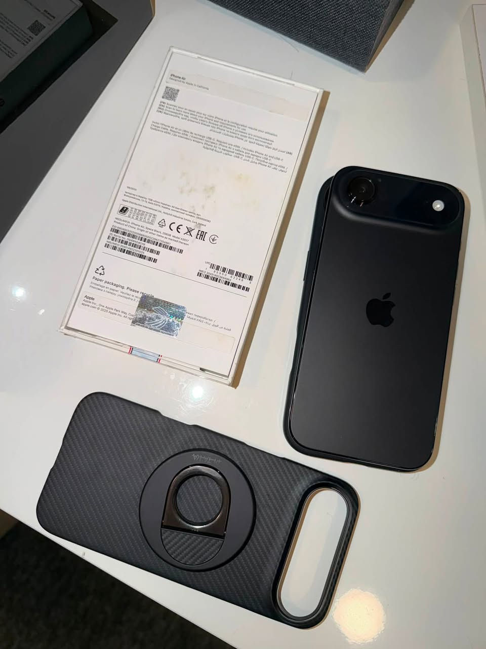 iphone 17 Air
256

اخوج الجديد مع گفر بيتاكا
السعر 1200
مليون و 200
عنواني بغداد اليرموك 4 شوارع 
***********
