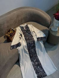 فستان رمضاني • هوريم دابل تركي • مقاسات ٣٨-٤٨