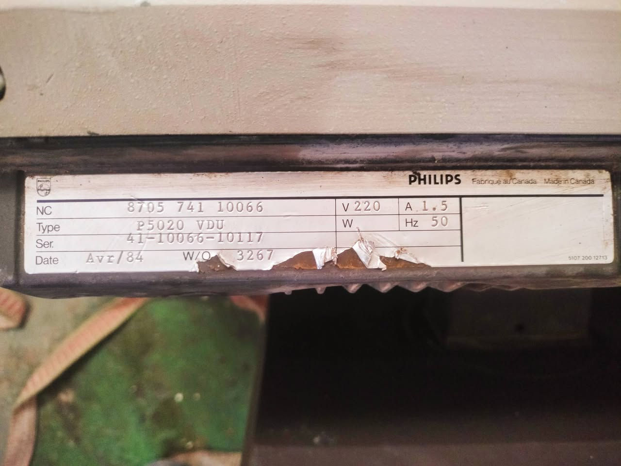 للبيع شاشة حاسبة Philips تصنيع سنة ال٨٥ كندي اصلي ب١٠٠ الف وبيها مجال
مكاني الكرادة ***********
