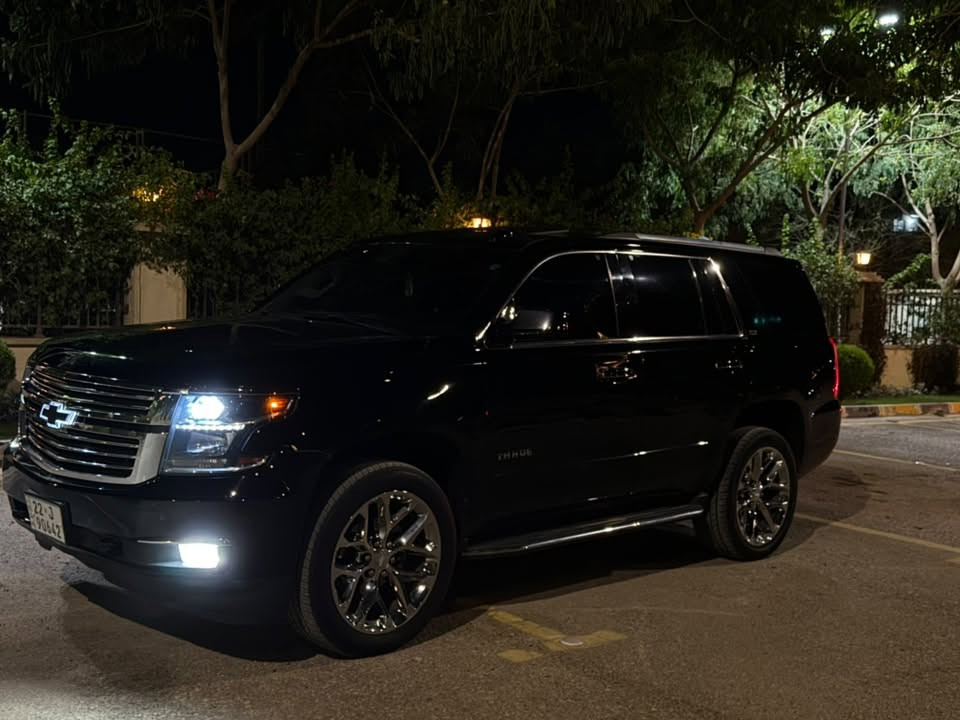 CHEVROLET TAHOE
 L t Z
شوفرليت تاهو
رقم اربيل شمالي 
موديل 2016   🦅 
سعر 370 $
تحويل مباشر ب اسمي سنويه
بيها كتاب تضليل 
فوول مواصفات 
شيفروليت تاهو  وكالة خليجي 
‎الموديل   2016 ( خليجي )
‎اللون : اسود
محرك و گير شرط مامفتوح
سياره مكفول  بدون صبغ بدون حادث   
عدا Pdr بالجاملغ عكس السايق 
كل غراض بلادي موجوده 
‎
‎حجم المحرك : 5300 Cc
‎عدد الاسطوانات : 8 اسطوانات ( 8 سلندر )
‎المواصفات : 
‎* سقف فتحه
‎* المقاعد كهربائية تدفئة و تبريد
‎*مقصوره الركاب من الجلد الفاخر  
‎ 
‎* نظام التعليق مستقل
‎* كشنات ميموري خزن
‎* نظام الصوت BOSE  
*‎اناره LED
‎*نظام سحب مقطوره تحكم كامل 
‎* تشغيل عن بعد 
‎* 5 بصمات 
‎* تحديد مسار 
‎* لد امامي 
‎*مري شفط ‎
‎*  رادار امامي وجانبي 
*‎ جنطه ذكيه كهرباء  
‎* ويل كروم 22 
                       قاصه سريه *  
‎* شاشة خلفيه 
‎* جميع الكشنات كهرباء
‎* كشنات تدفئه تبريد 
‎* شاحن واير ليس
‎* ثلاجه 

‎ للاستفسار
***********
