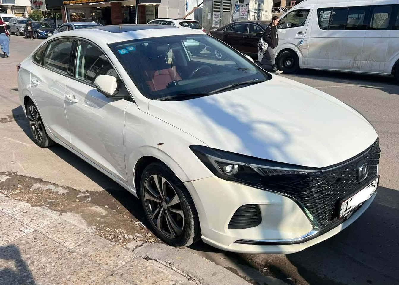 شانجان إيدو بلس 2022 – فول مواصفات 1/1

 • عداد 30 ألف كم فقط
 • محرك 1400 توربو + DCT 7
 • ضمن فترة ضمان الشركة
 • رقم بغداد حر

✨ سقف بانوراما – مقاعد جلد كهرباء + تبريد
📷 4 كاميرات 360 – رادار
⚙️ 3 وضعيات قيادة (ايكو - سبورت - نورمال)
ملاحظة السيارة بيها تبديل دعامية امامية + شخوط خفيفة بالدعامية الخلفية

السعر 19مليون
رقم صاحب السيارة ***********
مكان السيارة بغداد العامرية او الاعظمية
