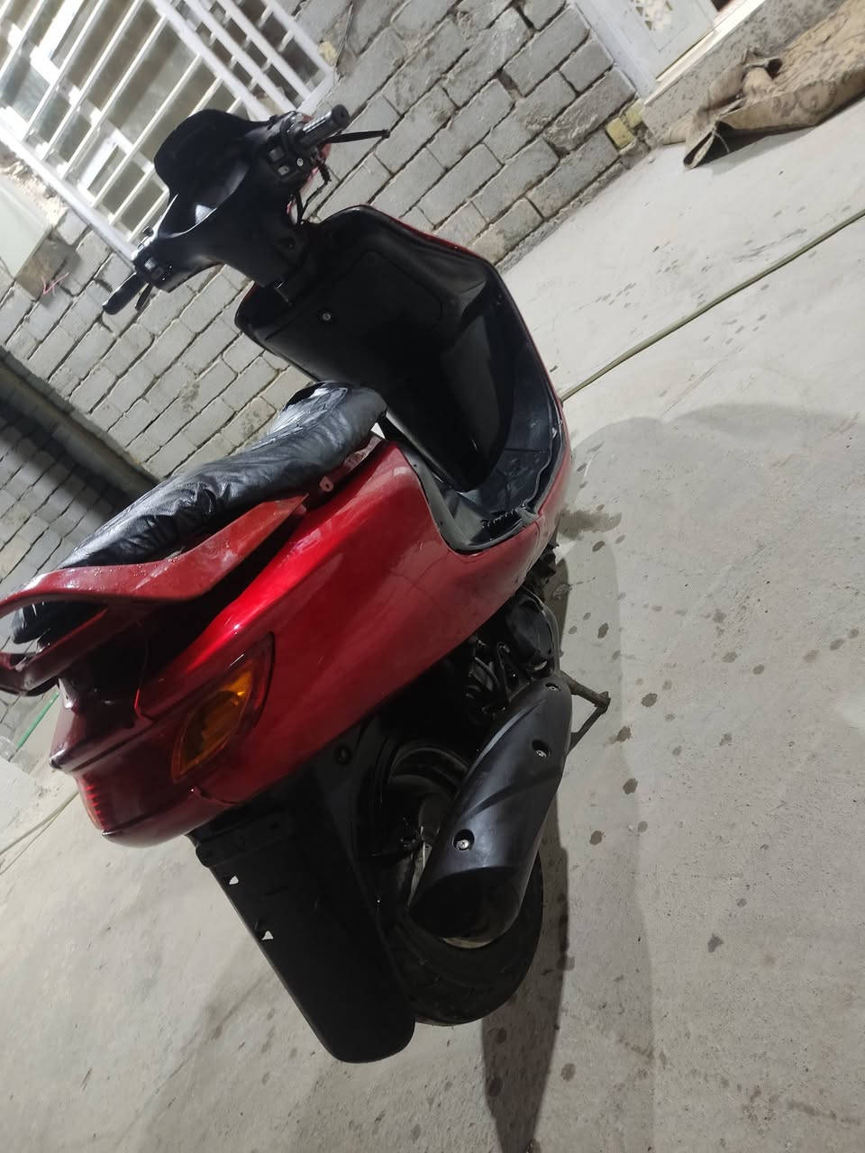 السلام عليكم ورحمه الله وبركاته
فراشة فحل ما مفتوحة حاوية دراجة صار شهر من جبتها 
فقط سواد مالته مبدل لان مكسر من نزلته من الحاوية
المكان الچبايش قرب مديرية الشرطة 
السعر ٥٥٠ وبيها مجال 
واتساب 
***********
