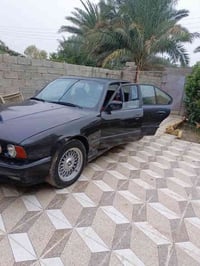 بي ام 91 كفاله كص وضربه وابليته 525مكينه Y8رقم بغداد ألماني سنويه نافذ...