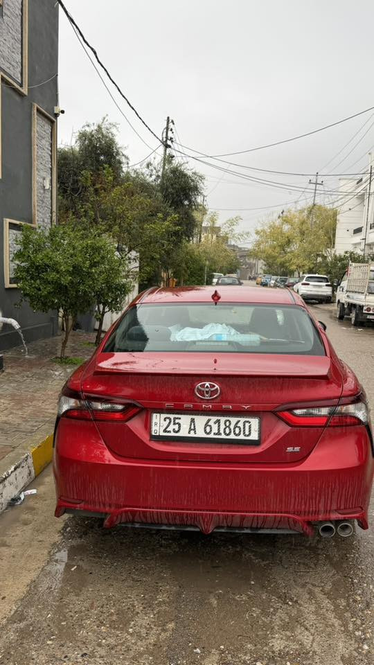 السلام عليكم ورحمة الله وبركاته
تويوتا كامري 2024 SE بانزين 

 رقم كركوك 

 تحويل. ثاني يوم 

موصفات SE 

مواصفات السيارة 

_بصمة

_تشغيل عن بعد

_رادار امامي 

_رادار بالمري 

_كشنات جلد اسود  

_كشن كهرب 

_ثلاث وضعيات قيادة 

_كروز سرعة 

_مثبت مسار 

وباقي مواصفات الكامري المعروفة 

رقم شاصي صور حادث مو جود

 كير ومحرك بشرط  مكفولات

ضررها بنيد فقط 

بدون  ايرباك 

ماشيه السياره 29 الف 

رقم الشاصي 
4T1T11AK2RU227353

للاستفسار الاتصال ***********

مكانها كركوك
