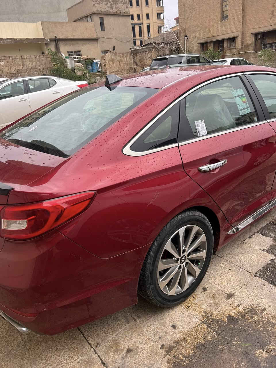 سوناتا 2015 سبورت محرك 2400 فوول مواصفات عدا الفتحه  كشنات كهرباء تدفئه تبريد   مثبت سرعه  مانع انزلاق كاميرا دواره تخم تاير حداديه  كير. مكينه. تبريد كله بشرط  
السياره بيه جانلغ وبنيد صبغ بدون دواخل بدون ارباك حادث سطحي 
السعر 117
*********** بابل المدحتيه 
تريد وكاله تريد تحويل ماكو مشكله
