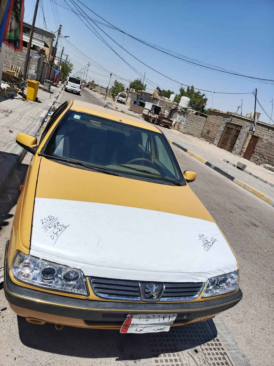 السلام عليكم بيجو405 موديل2015 بصره سنويه مجدده لغايه2028 السياره مكفوله من الضربه والتبديل فقط ملكطه خياسات كير محرك حداده تبريد وتخم تااير كله جاهز كهربائيات كلهه شغاله دواخل حلوه السعر30 وبيهه مجال بصيط للشراي مكاني بصره القبله الشراي يتصل***********
