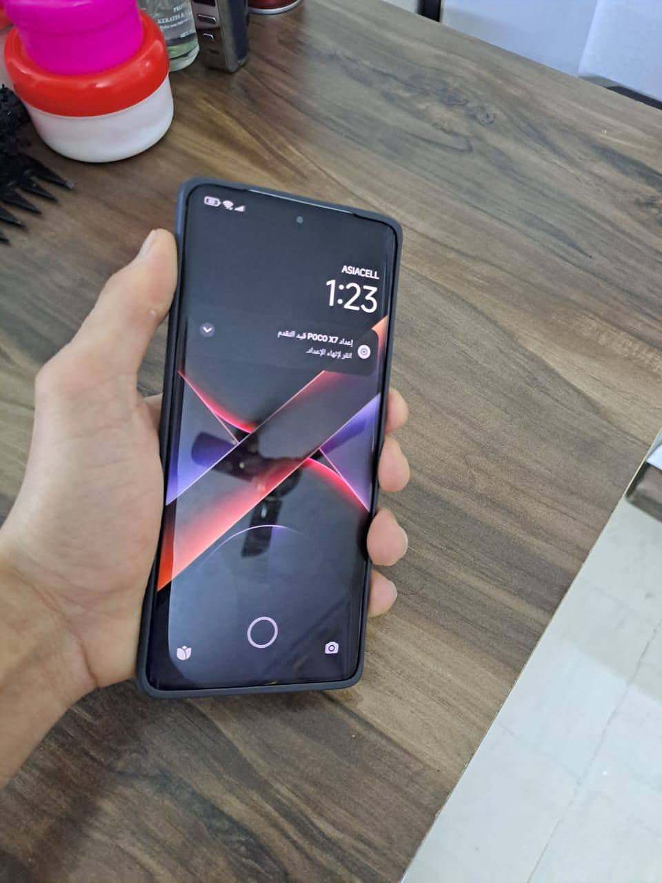 السلام عليكم جهاز للبيع POCO X7 جهاز فول نظافه الجهاز شخط ما بيه عارضه للبيع ذاكره 512 السعر290 مكاني بغداد رقم الهاتف*********** الجهاز ضمان مدى الحياه جهاز الشخصي
